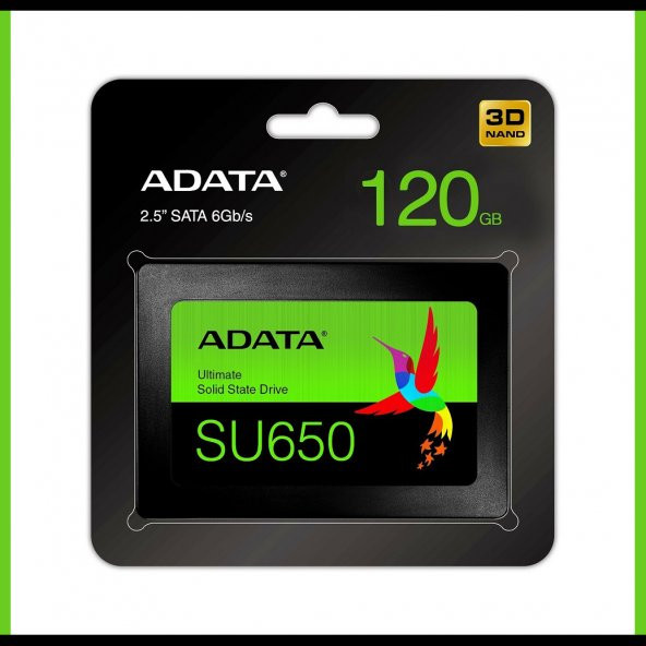 ADATA SU650 120GB 3D NAND 520/450 MB/s SSD ASU650SS-120GT-R