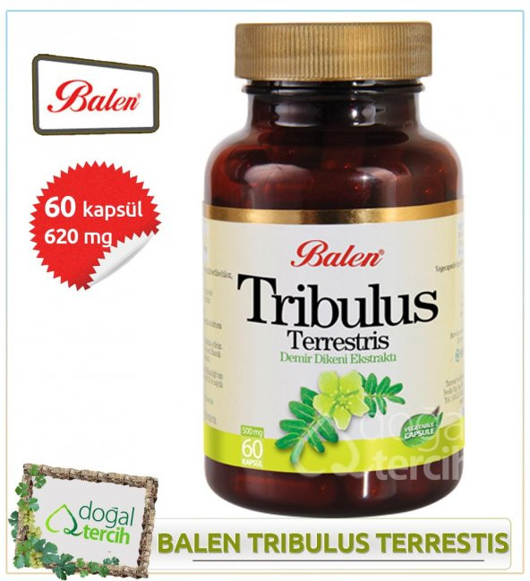 3 x Balen Tribulus Terrestris (Demir Dikeni) Kapsül - 1