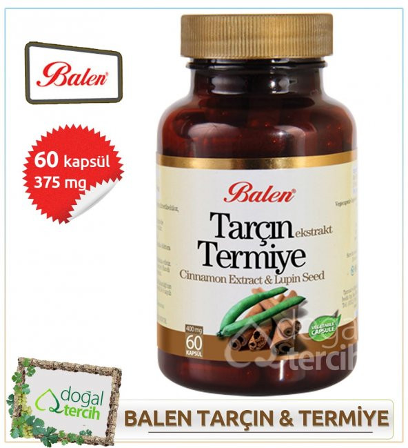 3 x Balen Tarçın Ekstrakt & Termiye Kapsül ürün görseli