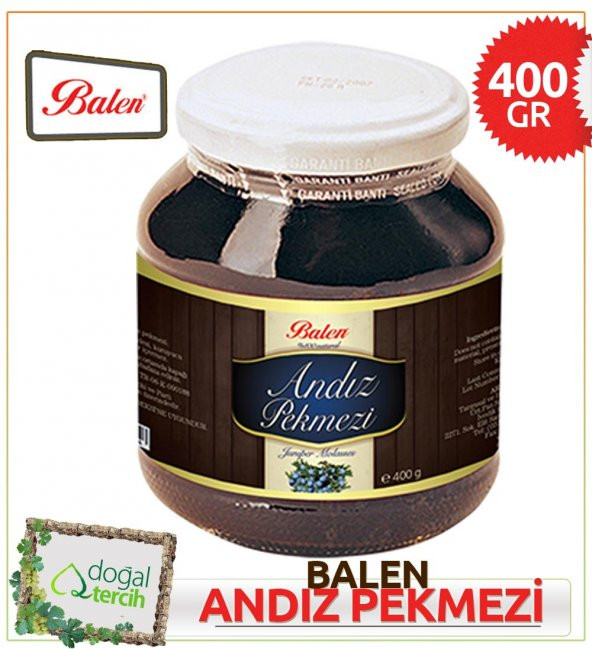 3 x Balen Andız Pekmezi 400 gr