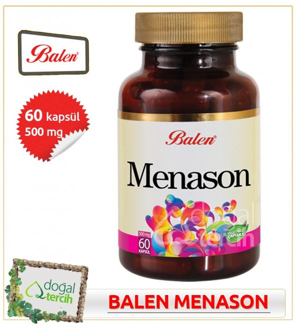 2 Adet x Balen Menason Bitki Ekstraktları Karışımı Kapsül - 1