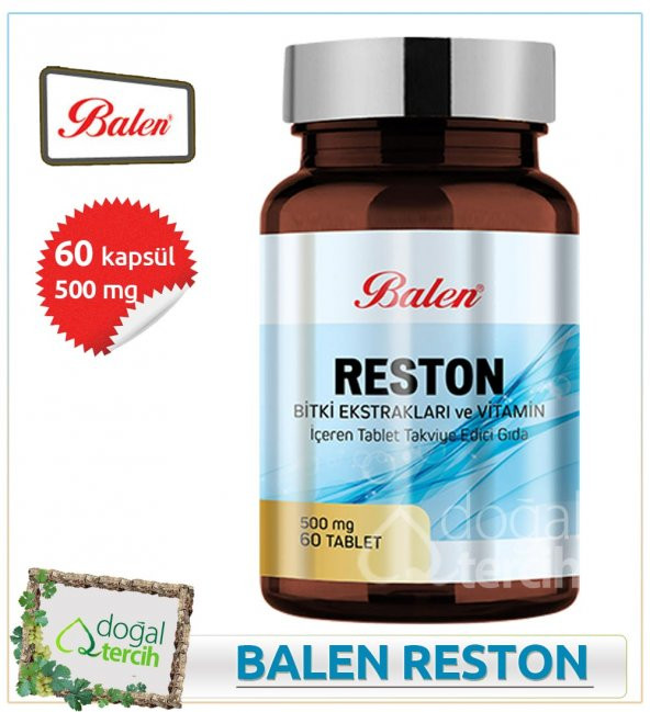2 Adet x Balen Reston Bitki Ekstraktları ve Vitamin ürün görseli