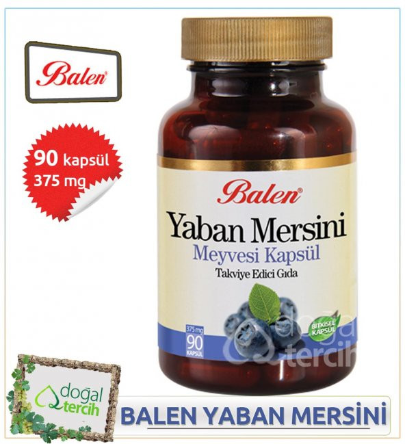 2 Adet x Balen Yaban Mersini Meyvesi Kapsül ürün görseli