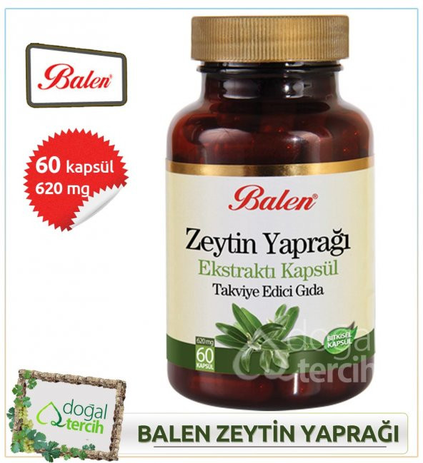 2 Adet x Balen Zeytin Yaprağı Ekstraktı Kapsül ürün görseli
