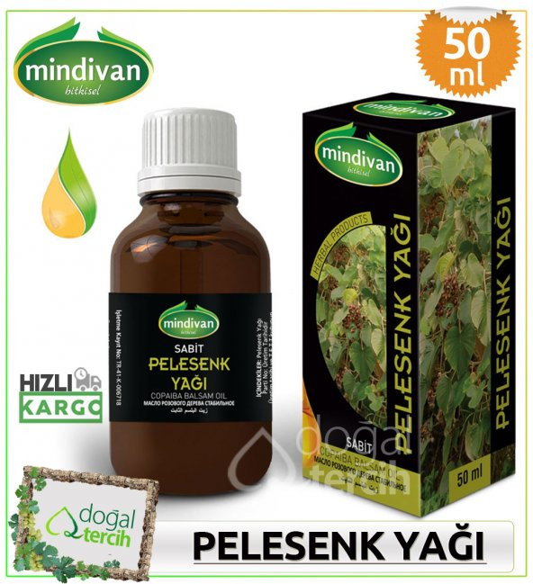 Mindivan Pelesenk Yağı Sabit 50 ml