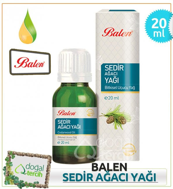 Balen Sedir Ağacı Yağı 20 ml