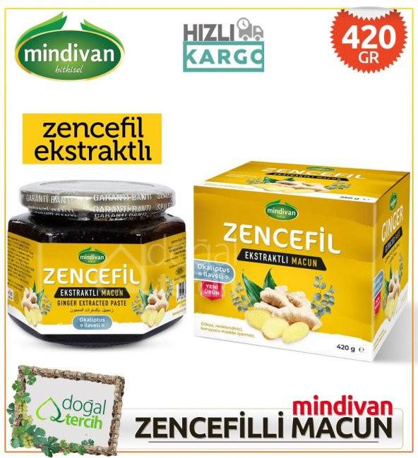 Mindivan Zencefil Ekstraktlı Karışım ürün görseli