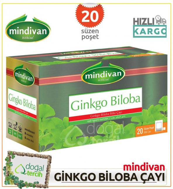 Mindivan Ginkgo Biloba Bitki Çayı