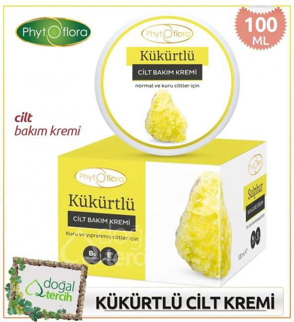 Phytoflora Kükürtlü Cilt Bakım Kremi