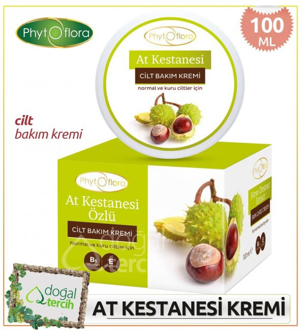 Phytoflora At Kestanesi Yağlı Cilt Bakım Kremi