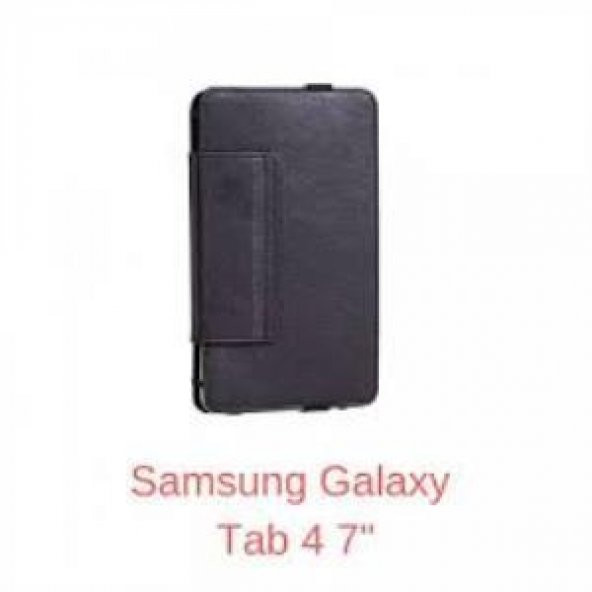 Samsung Galaxy TAB4 7 İNÇ Siyah Tablet Kılıfı