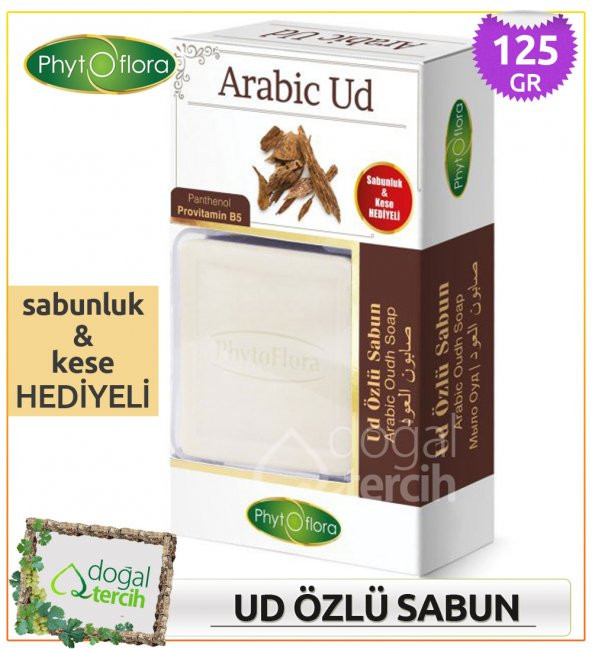 Phytoflora Arabic Ud Özlü Sabun (Sabunluk ve Kese Hediyeli!)