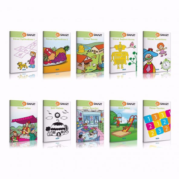 Zekare ZE² Smart Görsel Dikkat Seti 6 Yaş - 2