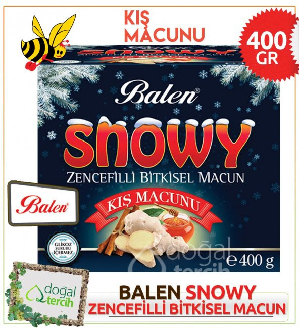 Balen Snowy Zencefilli Bal Karışımı 400 gr ürün görseli