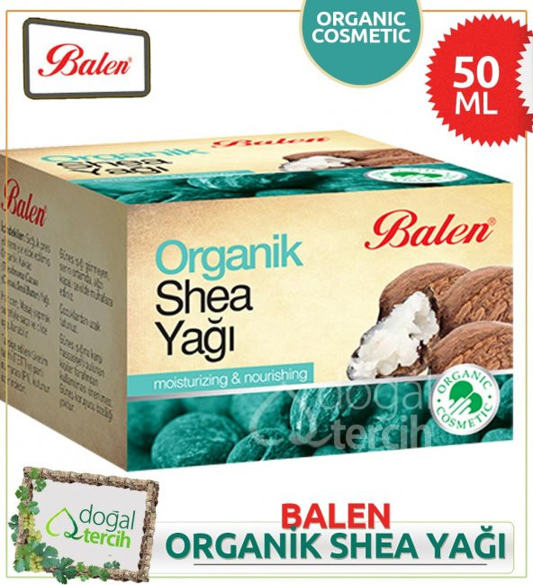 Balen Organik Shea Yağı 50 ml
