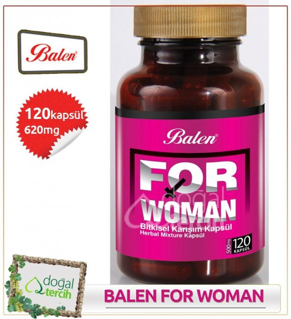 Balen For Woman Kapsül 120 x 620 mg ürün görseli