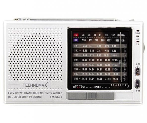 Technomax Tm 6600 10 Band Dünya Radyosu