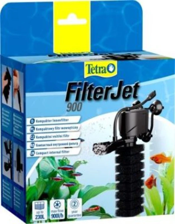 Tetra Filter Jet 900 İç Filtre 170-230 LT 900 L/H 2 Yıl Garantili