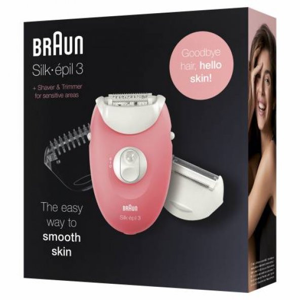 Braun Silk-Epil 3 3440 Kablolu Epilatör - 2