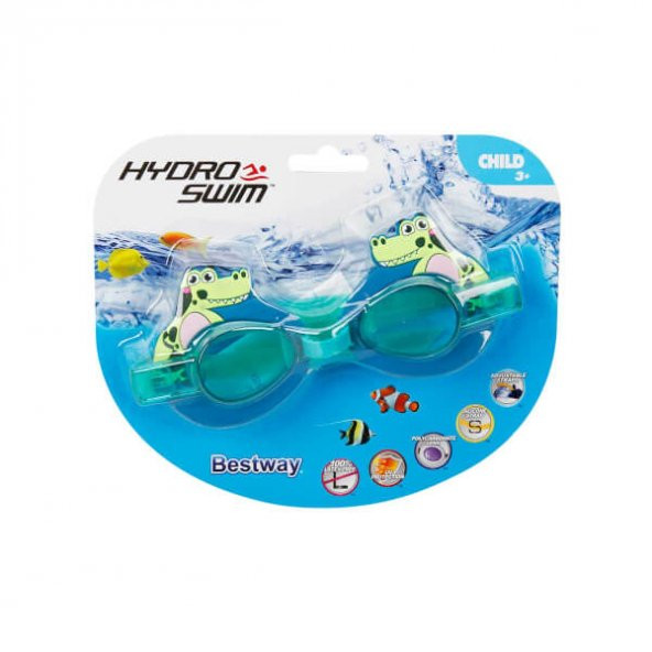 Bestwam  Hydro Swim Çocuk Deniz Gözlüğü Timsah