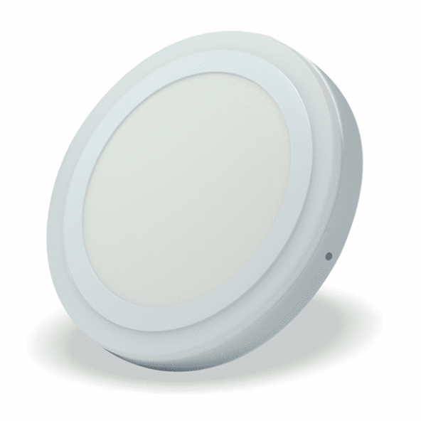 24 Watt (18+6) Sıva Üstü Çift Renkli Led Panel - Mavi Beyaz - 2