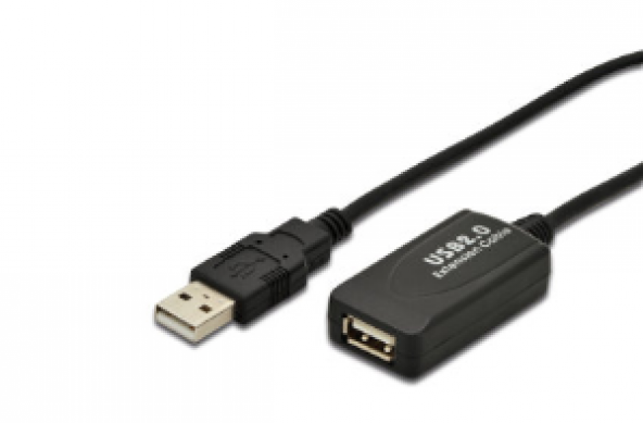 DIGITUS USB Repeater Kablosu 5M USB 2.0 DA-70130-4