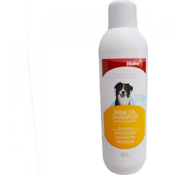 Bioline Vizon Yağı Özlü Köpek Şampuanı 1 LT Skt:05/2025