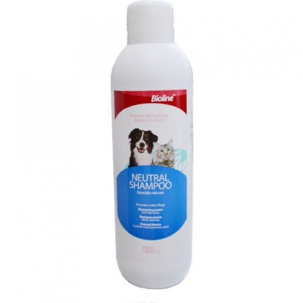 Bioline Kedi ve Köpek İçin Doğal Şampuan 1 LT. SKT:12/2024