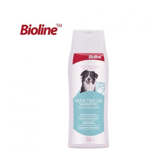 Bioline Neem Ağacı Özlü Köpek Şampuanı 250 Ml Skt:08/2024