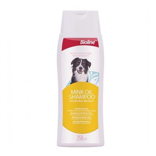 Bioline Vizon Yağı Özlü Köpek Şampuanı 250 Ml SKT:04/2024