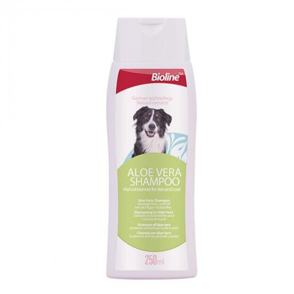 Bioline Aloe Vera Özlü Köpek Şampuanı 250 Ml Skt:04/2025