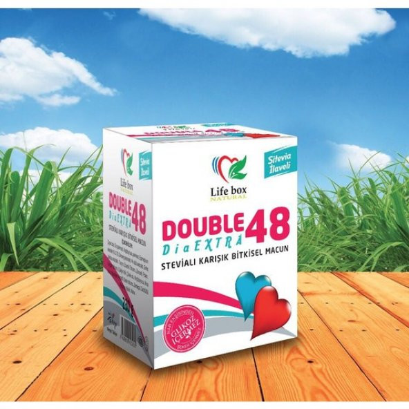 Double 48 Epimex Dia Extra Stevialı Karışık Bitkisel Macun 230 Gr