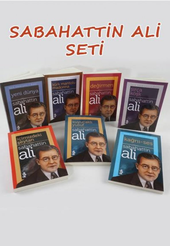 Sabahattin Ali Seti  7 Kitap - Işıklı Okuma Gözlüğü Hediyeli