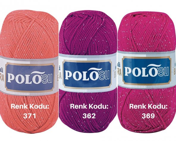Polosu Simli Patiklik İplik, Simli Lüks Patiklik El Örgü İpi - 9