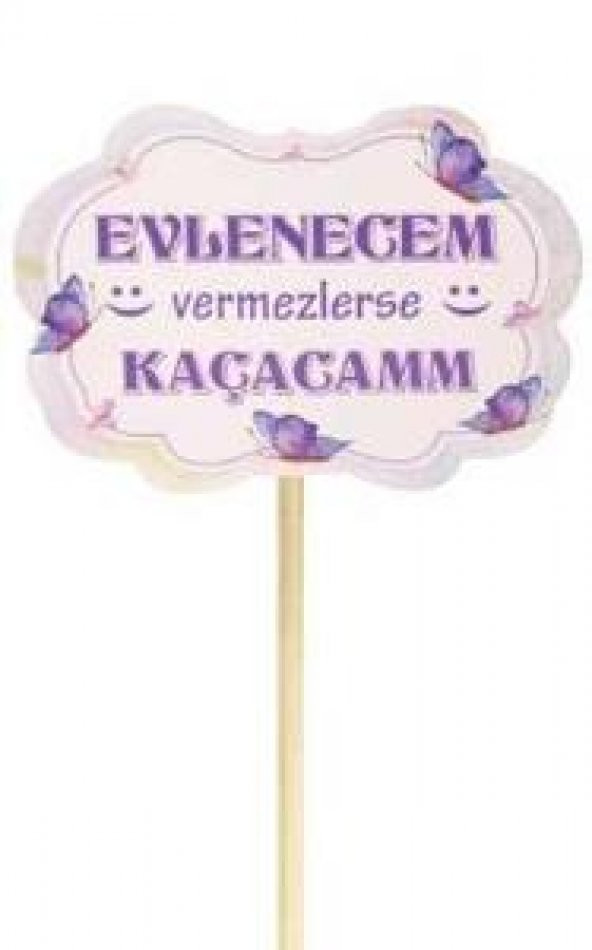 Evlenecem Vermezlerse Kaçacam Fotoğraf Çektirme Çubuğu