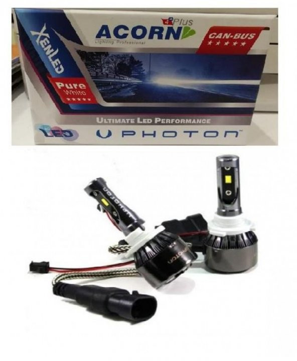 Oled Garaj Honda Civic Fc5  Photon Acorn Hb3 Uzun Far Ampülü Led Zenon
