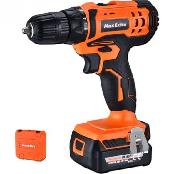 MAX-EXTRA MX1250 Akülü Şarjlı Vidalama Matkap 12V 1.5Ah Çift Akü - 2
