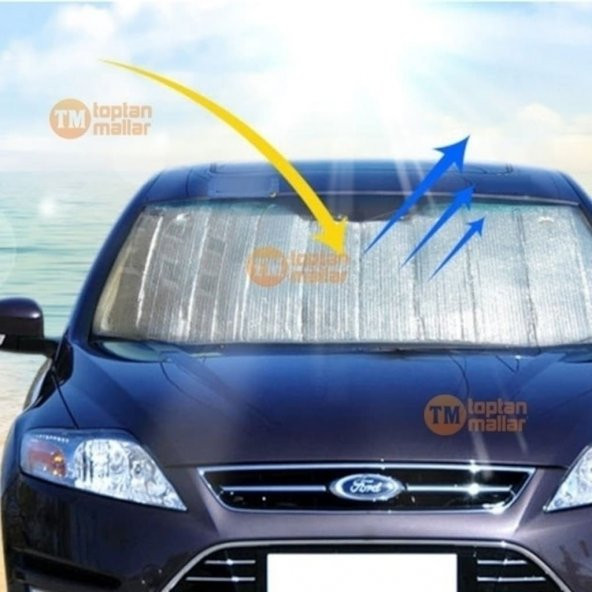 Ön Arka Cam Güneşlik Gölgelik Araç İçi Vantuzlu Araba Güneş Oto Konsol Direksiyon Ön Panel Koruyucu