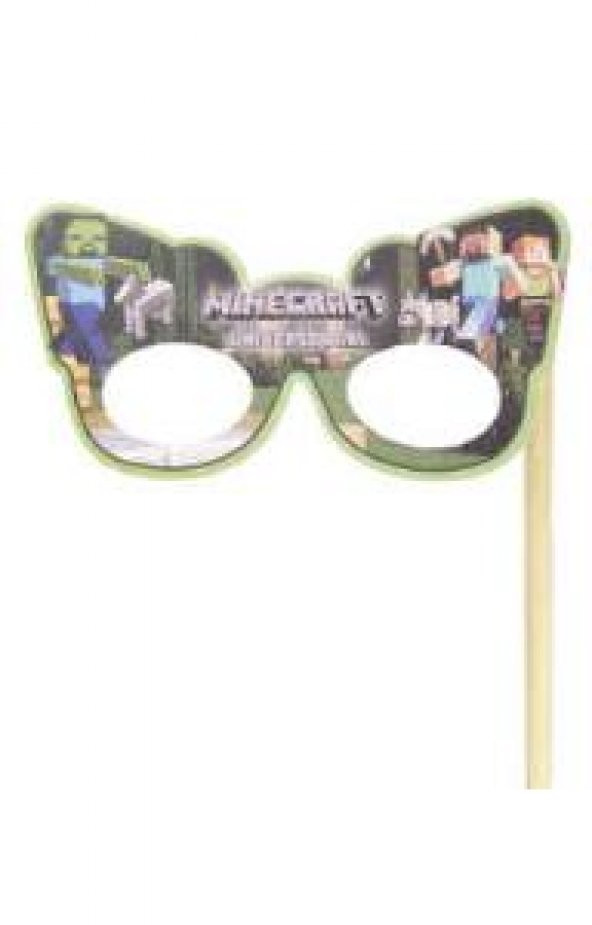 Minecraft Gözlük Fotoğraf Çektirme Çubuğu