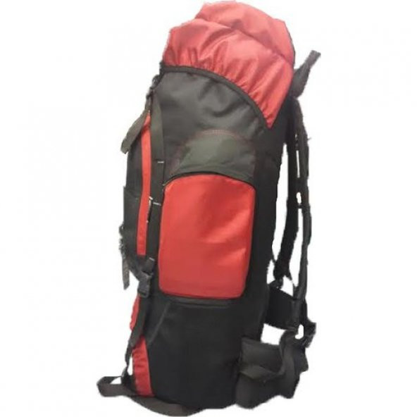 Cakard 95+10 Litre Profesyonel Dağcı Sırt Çantası Kırmızı - 3