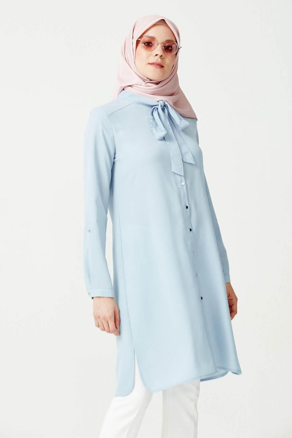 Vivencia Boyundan Bağlamalı Tunik - 3