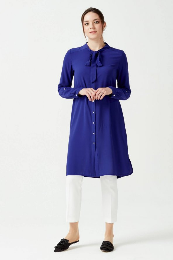 Vivencia Boyundan Bağlamalı Tunik - 6