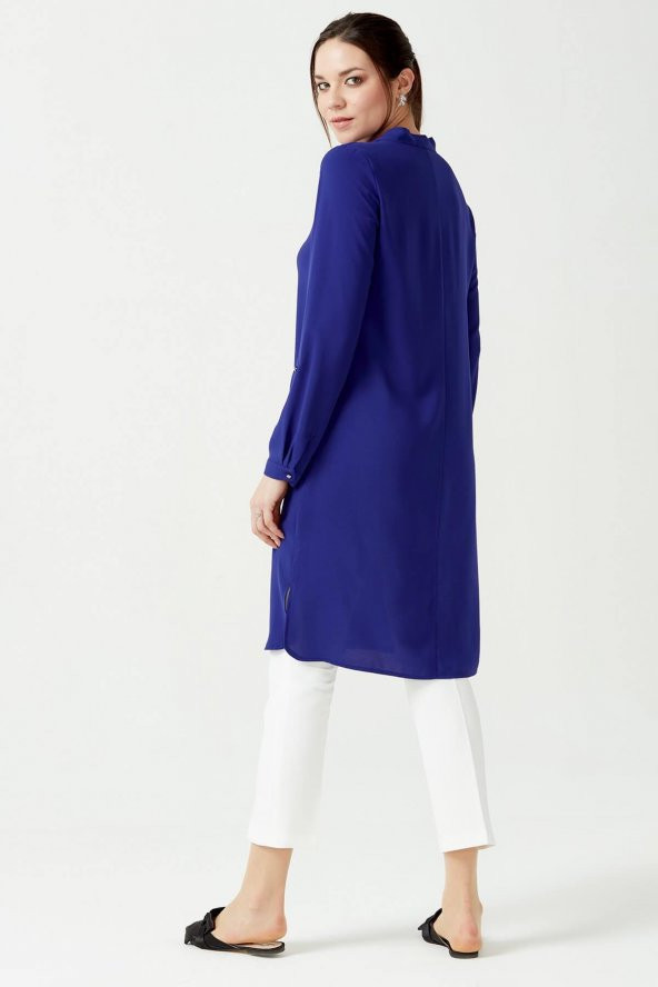 Vivencia Boyundan Bağlamalı Tunik - 7