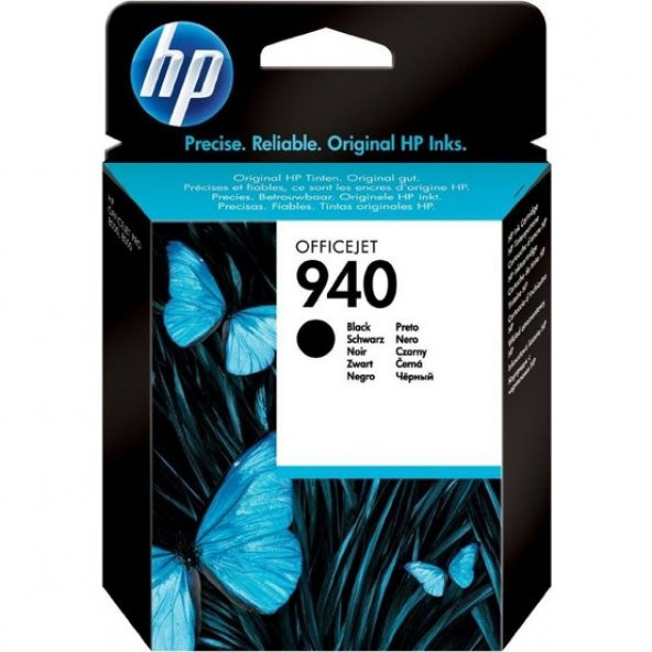 HP 940 C4902A Siyah Kartuş , HP Officejet Pro 8000 / 8500 Kartuş