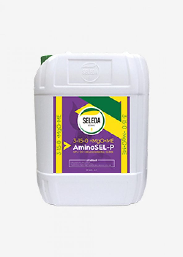 Seleda AminoSEL-P 3-15-0 Sıvı Organomineral Gübre 20 LT