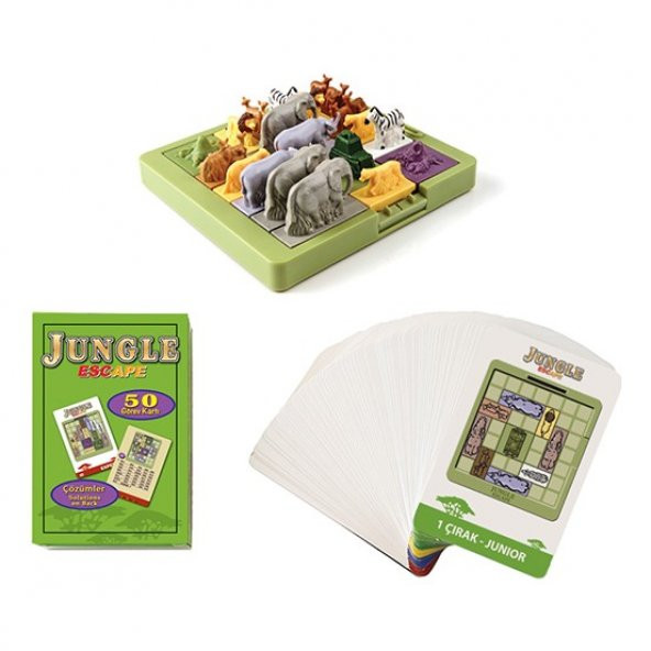 Hi-Q Toys Jungle Escape (Ormandan Kaçış) - Zeka Oyunu