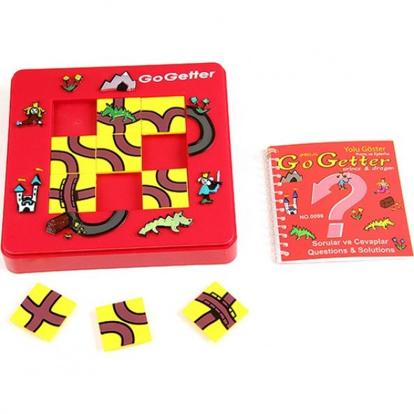 Hi-Q Toys Go Getter - Prince & Dragon (Yolu Göster) - Ödüllü Zeka Oyunu