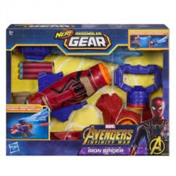 Hasbro Avengers Assembler Gear Spider-Man Fırlatıcı E2134