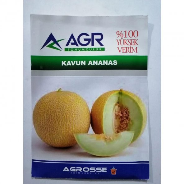 Agrosse Ananas Kavun Tohumu 10 Gr