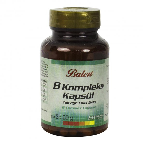 Balen B Vitamin Kompleksi Kapsül 425 MG*60